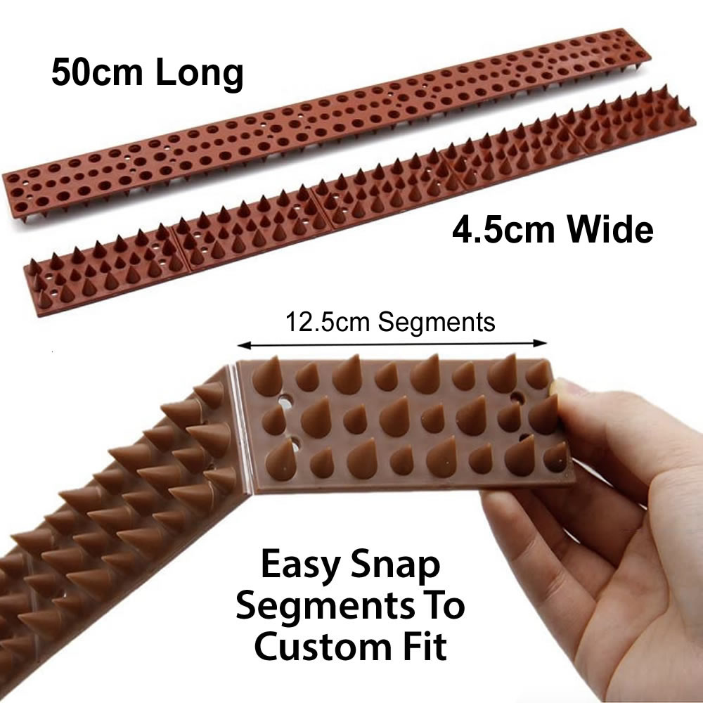 Snake Spikes | Snake Spike Strip | Snake Deterrent Spikes (per 50cm strip): image 2